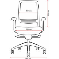 Konfurb Luna Mesh Office Chair