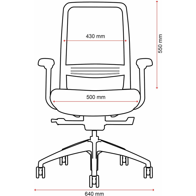 Konfurb Luna Mesh Office Chair
