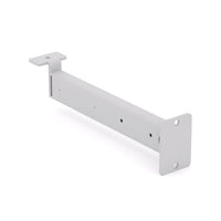 Klass Arm Bracket Pair to connect Single Workstation Legs to Screen and Cable Tray to suit 600-750mm Deep with removable tabs