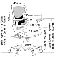 Lotus Task Mesh Chair