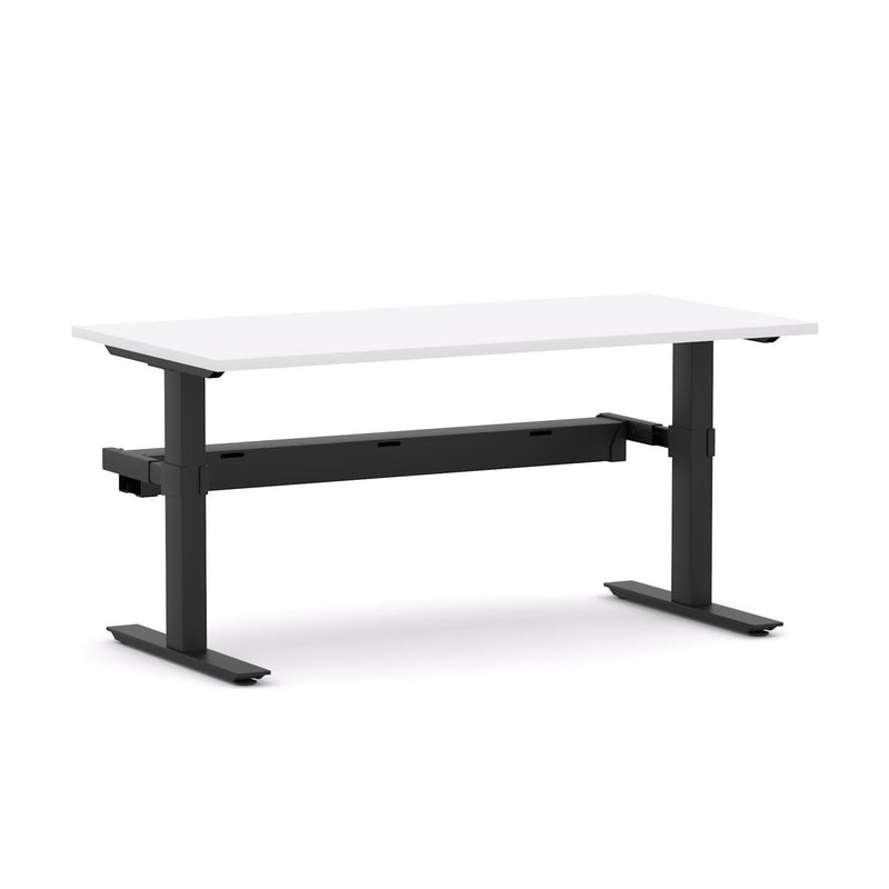 Agile Fixed Rectangle Straight Workstation