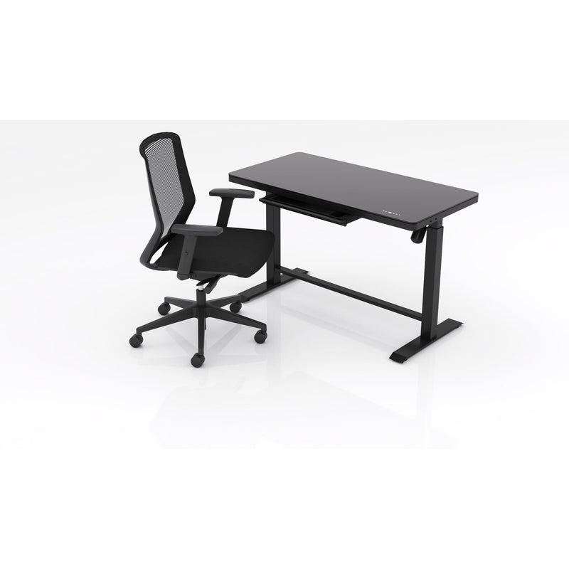 Luxe Electric Glass Desk