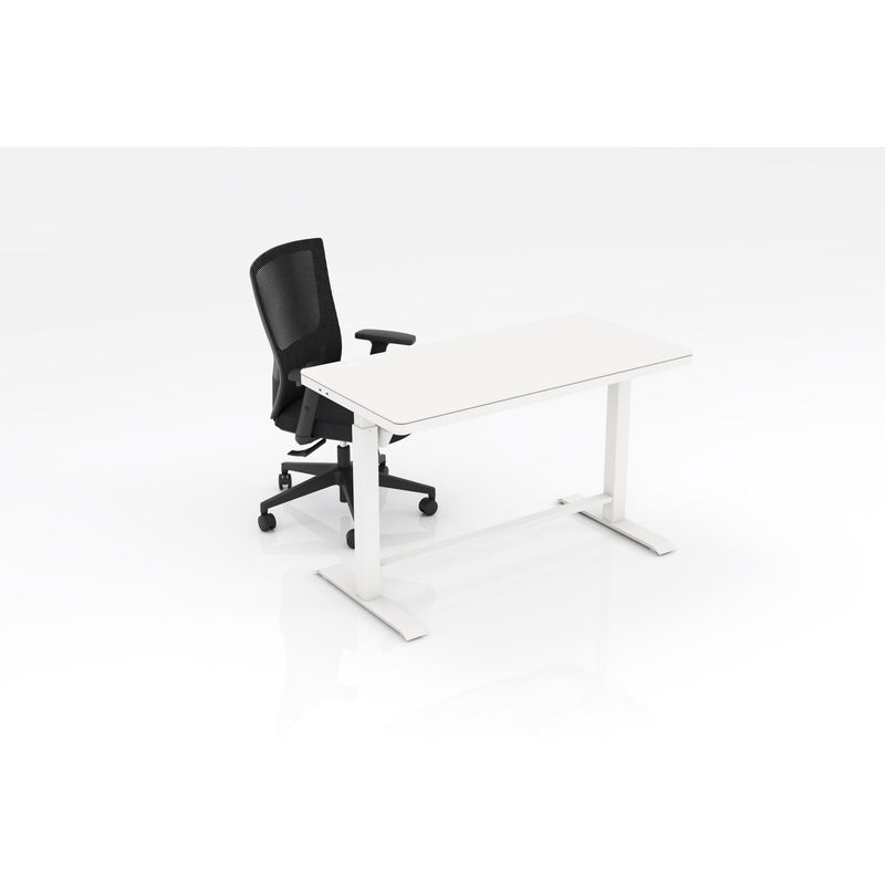 Luxe Electric Glass Desk