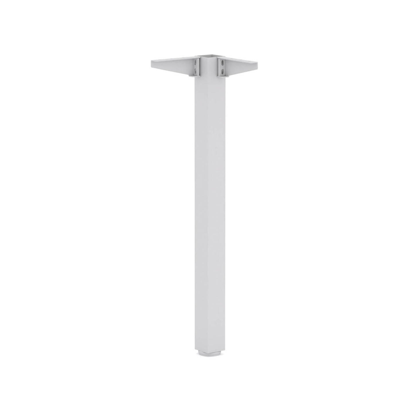 Axis Table Post Leg with 2 x angle fixings for worktop