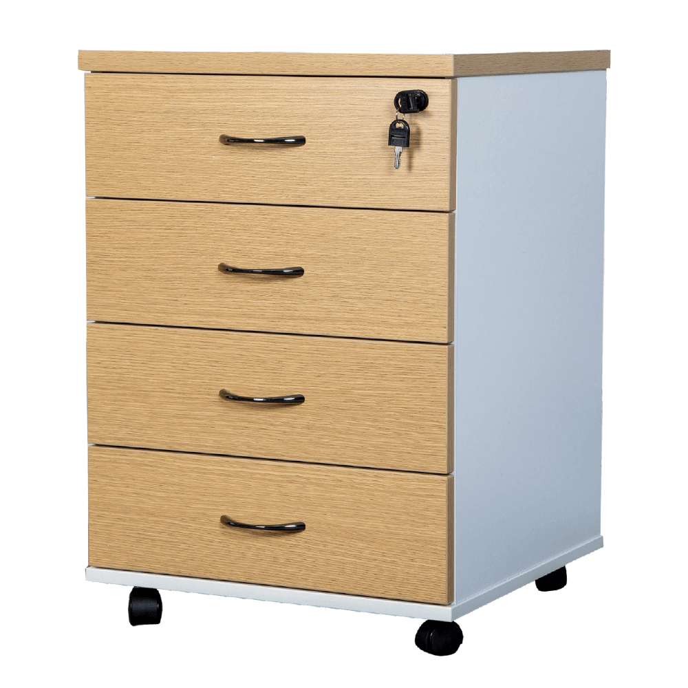 Logan Mobile Pedestal - 4 Drawer