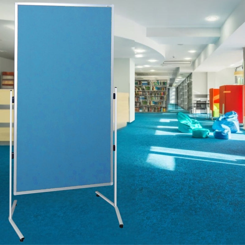 Modulo Room Divider Pinboard T Leg