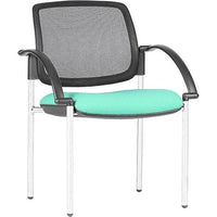 Maxi Hospitality Chair - 4 Leg Mesh Back