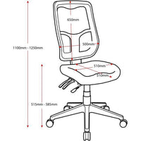 Merida High Back Mesh Chair