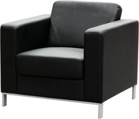 Milano Single Leather Lounge