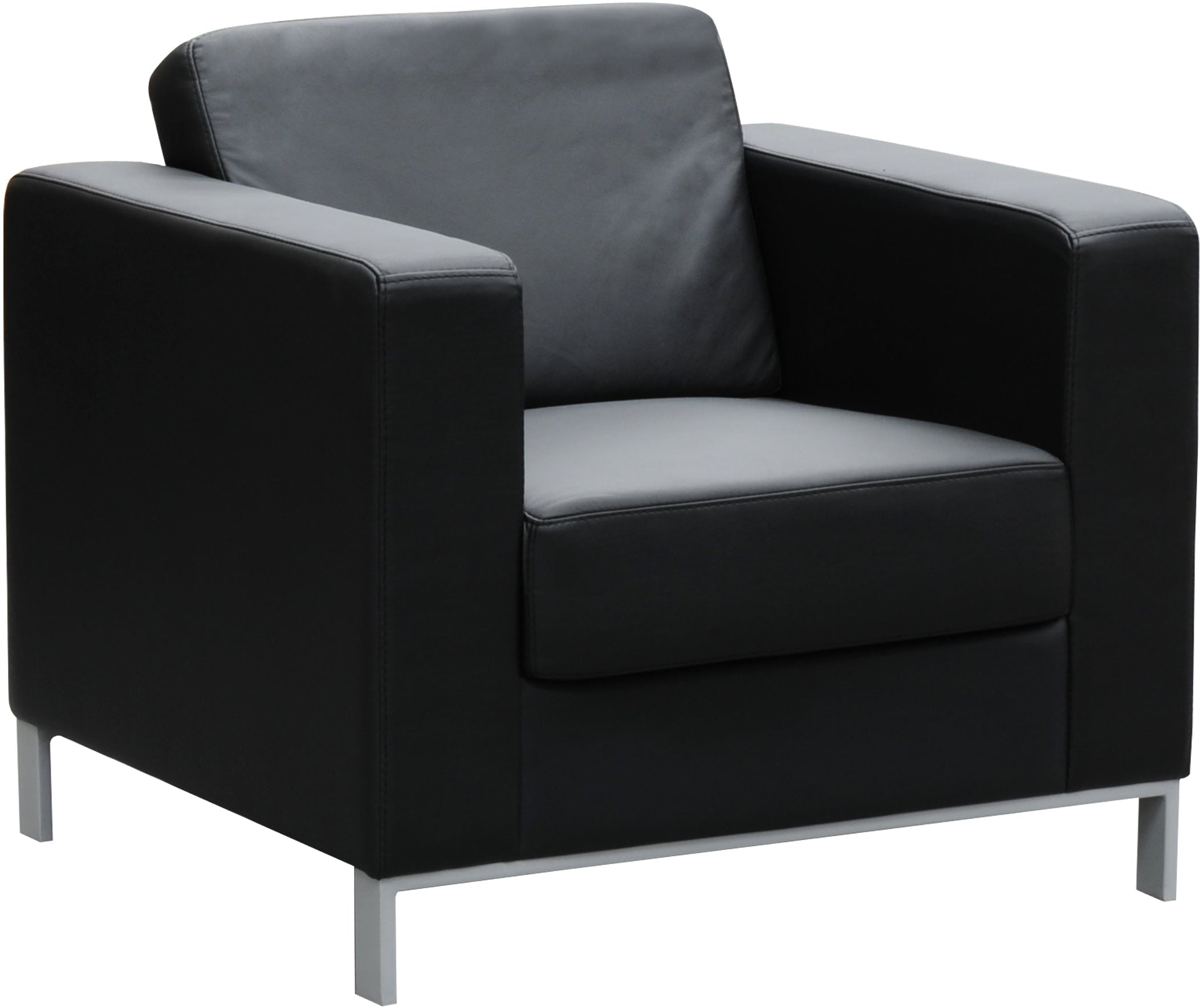 Milano Single Leather Lounge