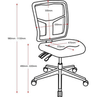 Mirae Medium Back Mesh Chair