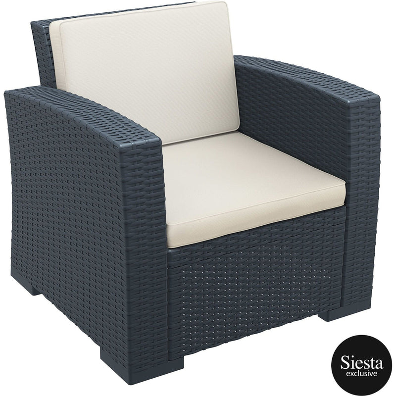 Monaco Lounge Armchair - No Cushion (Single)