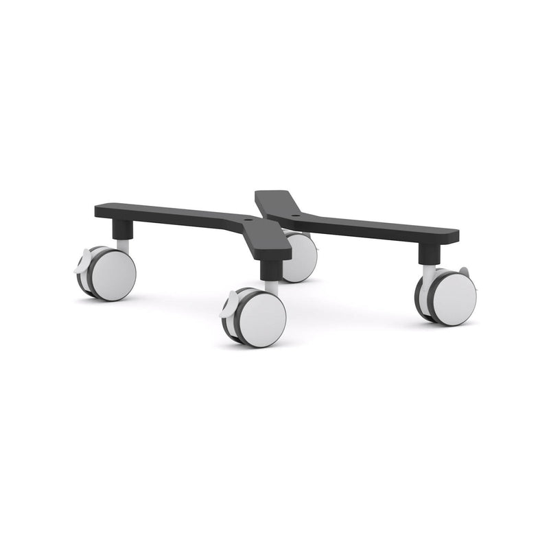 Edge 25mm Freestanding Mobile Screen Feet with 60mm castors