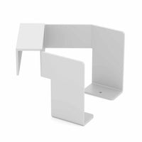 Agile 120° Cable Tray Attachment - 1-Way for Single Workstation
