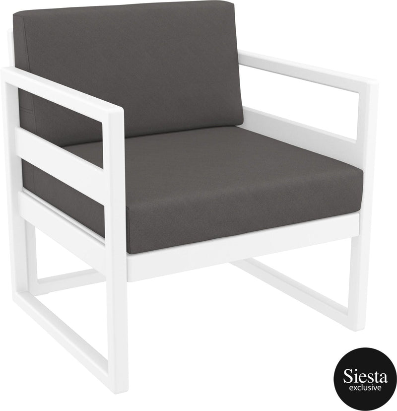 Mykonos Lounge Armchair with Cushion