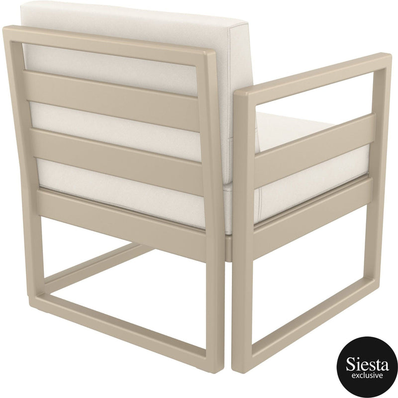 Mykonos Lounge Armchair with Cushion