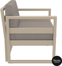 Mykonos Lounge Armchair with Cushion