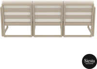 Mykonos Lounge Sofa XL with Cushion