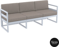 Mykonos Lounge Sofa XL with Cushion