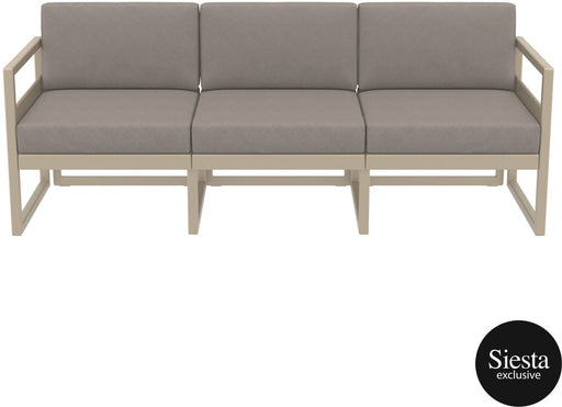 Mykonos Lounge Sofa XL with Cushion
