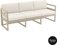 Mykonos Lounge Sofa XL with Cushion