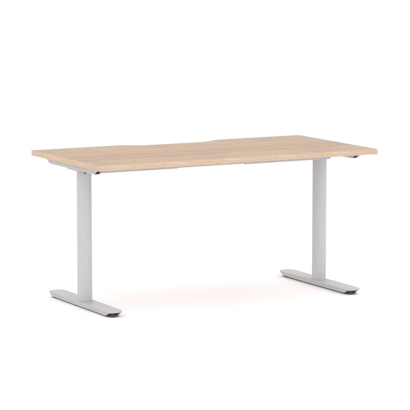 Agile Fixed Round Straight Workstation
