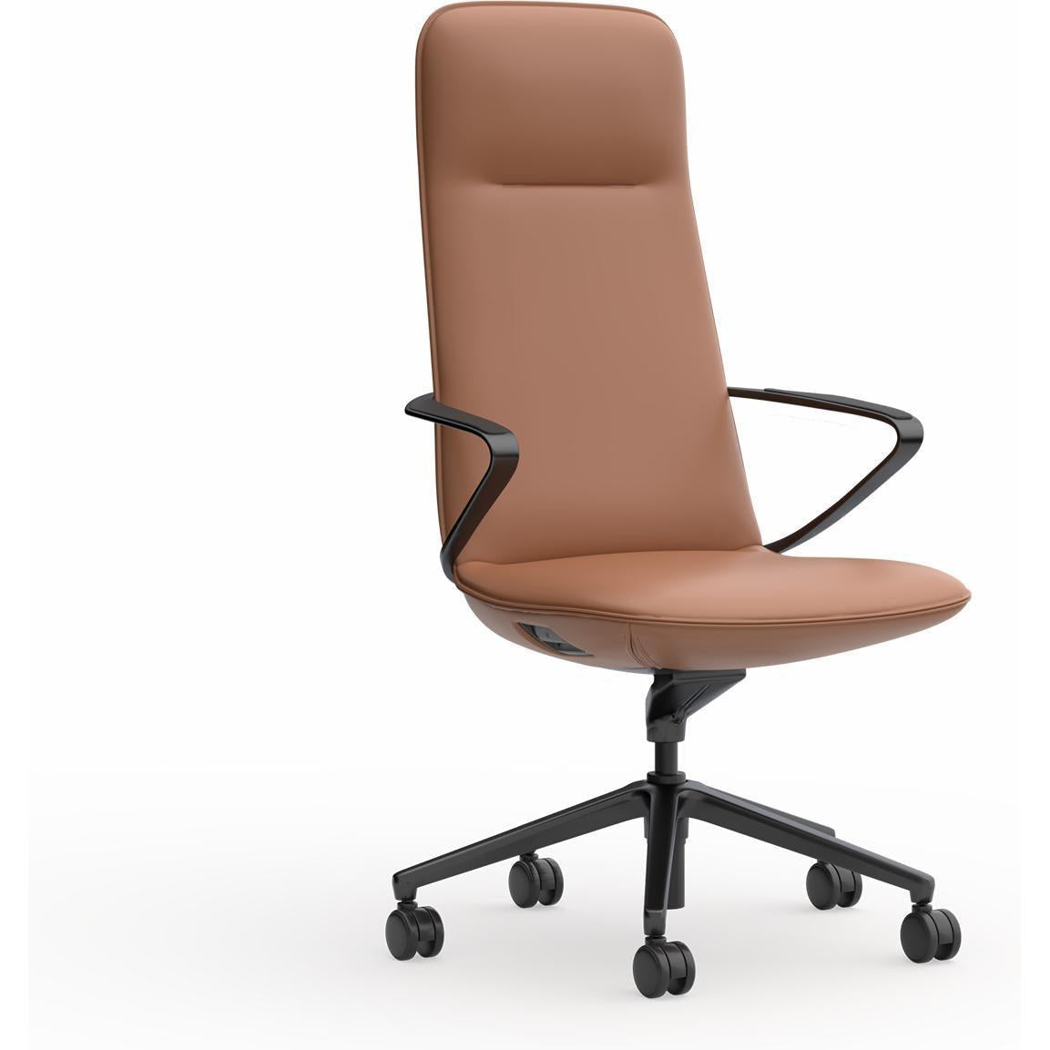 Nico Executive Boardroom Chair with Fixed Arms
