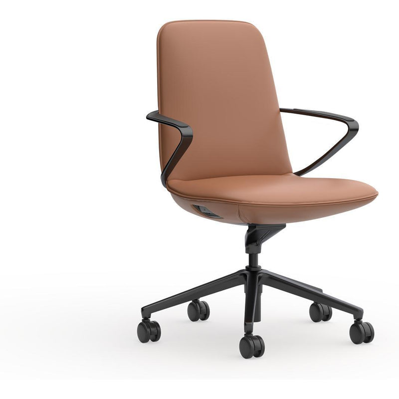Nico Executive Boardroom Chair with Fixed Arms