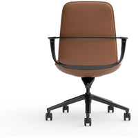 Nico Executive Boardroom Chair with Fixed Arms