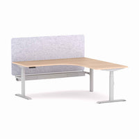 Klass 3C/2M Electric 90Deg Workstation With AcousiQ Screen