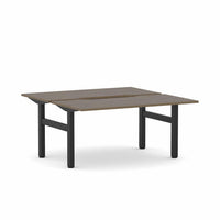 Klass Fixed 2-Person Double-sided Desk Workstation