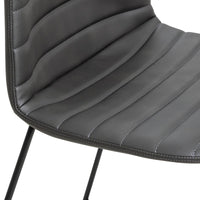 Sofia Barstool with Sled Powdercoated Base