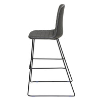 Sofia Barstool with Sled Powdercoated Base