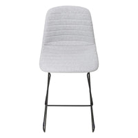 Sofia Barstool with Sled Powdercoated Base