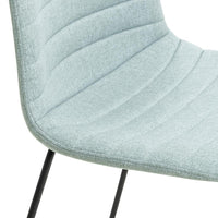 Sofia Barstool with Sled Powdercoated Base