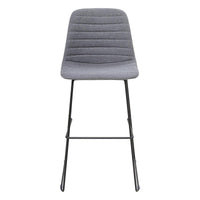 Sofia Barstool with Sled Powdercoated Base