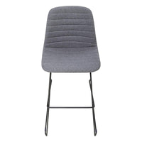 Sofia Barstool with Sled Powdercoated Base