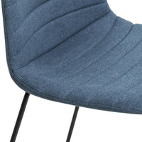 Sofia Barstool with Sled Powdercoated Base