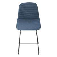 Sofia Barstool with Sled Powdercoated Base