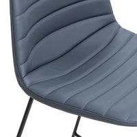 Sofia Barstool with Sled Powdercoated Base