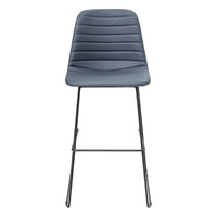 Sofia Barstool with Sled Powdercoated Base