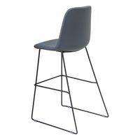 Sofia Barstool with Sled Powdercoated Base