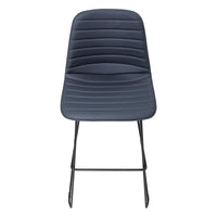 Sofia Barstool with Sled Powdercoated Base