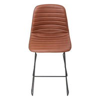 Sofia Barstool with Sled Powdercoated Base