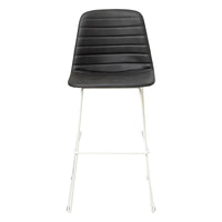 Sofia Barstool with Sled Powdercoated Base