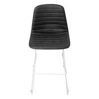 Sofia Barstool with Sled Powdercoated Base