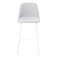 Sofia Barstool with Sled Powdercoated Base