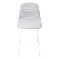 Sofia Barstool with Sled Powdercoated Base