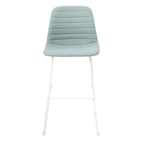 Sofia Barstool with Sled Powdercoated Base