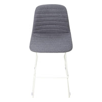 Sofia Barstool with Sled Powdercoated Base